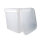 Eimer mit Deckel eckig 8 Liter Lebensmittelecht Transparent